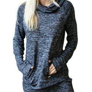 Hello Mello NWT Carefree Threads Cowl Neck Lounge Top (Size Smal)
